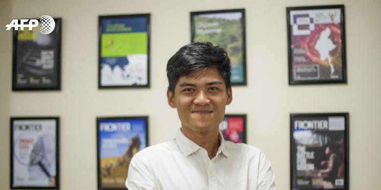Myanmar reporter wins AFP’s Kate Webb Prize