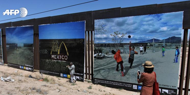 La vida en la frontera México-EEUU, exposición fotográfica de AFP