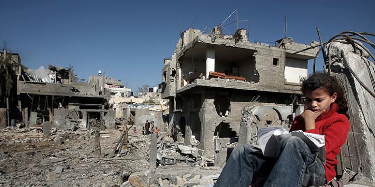 « Grandir dans la guerre », exposition de Patrick Baz, photographe de l’AFP, du 3 au 10 novembre, place Kléber à Strasbourg
