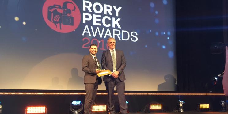 Le Grec Will Vassilopoulos (AFP TV) remporte le prix Rory Peck